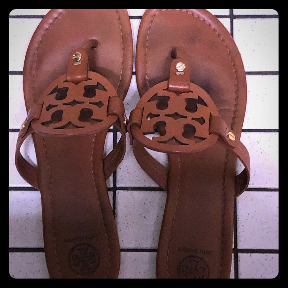 Original Well loved Tori Burch Sandals.
